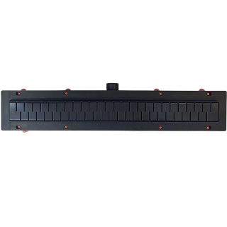 Душевой лоток Veconi Medium Black 650 V650MB с Черной матовой решеткой